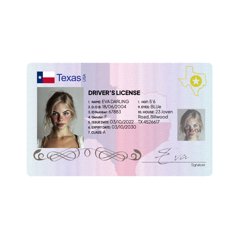 Brittany's Fake ID -- This was Erik's Darling.